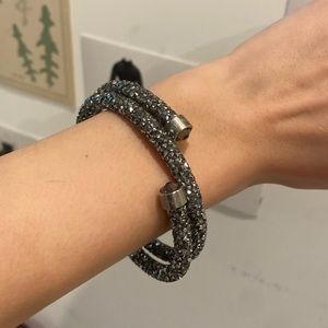 Swarowski  Double Wrap Crystal Dust Bracelet
